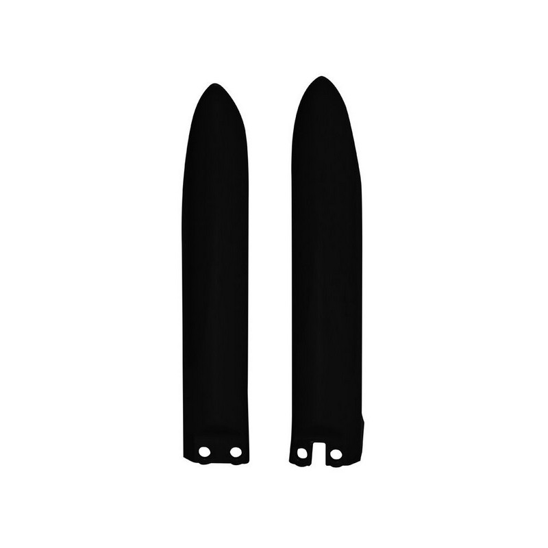 FORK PROTECTORS - GUARDS RTECH KAWASAKI KX85 01-13 KX100 04-13  BLACK - Image 1