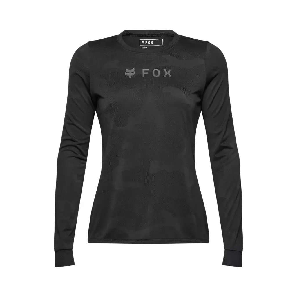 Fox Womens Ranger Tru Dri LS Jersey Black