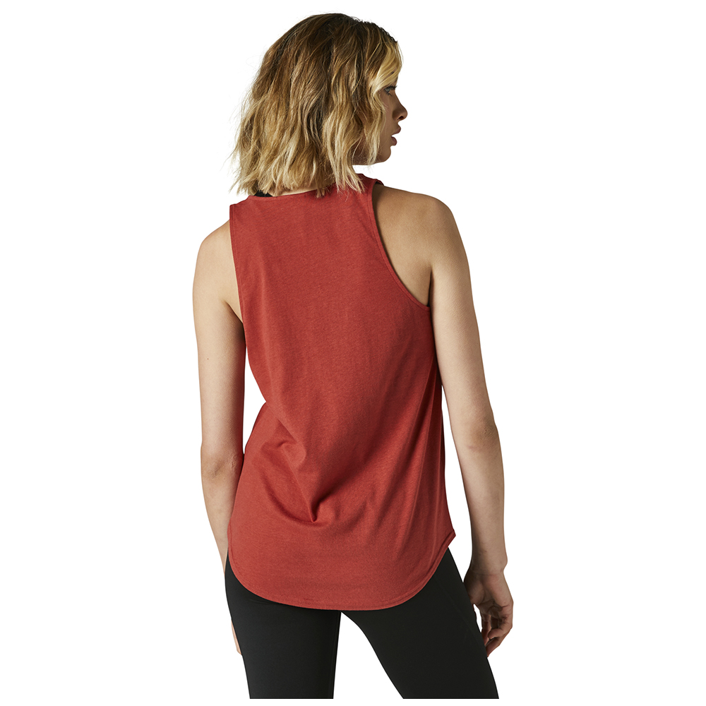 Fox Boundary Tank Top Ladies Red Clay - Image 2