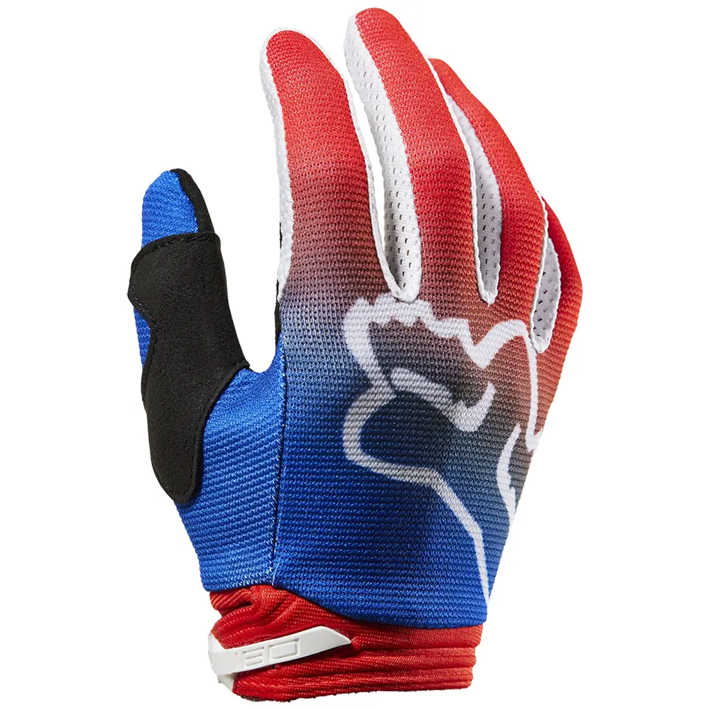 Fox 180 Toxsyk Motocross Gloves Youth Flo Red