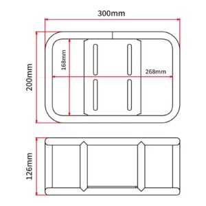 DRC Carrier Box Aluminium 300.200.126 - Image 4