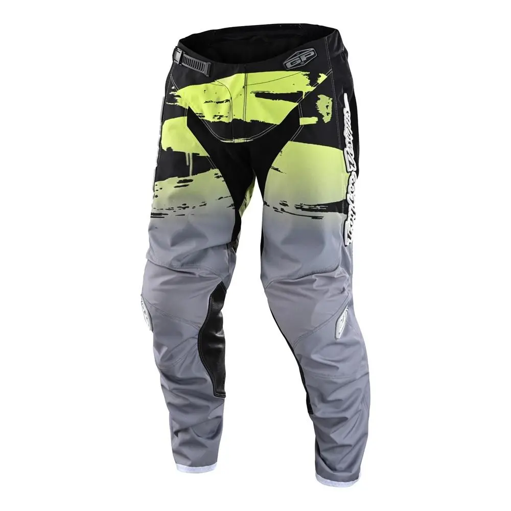 Troy Lee Designs Brushed Motocross Pants Black / Glo Green