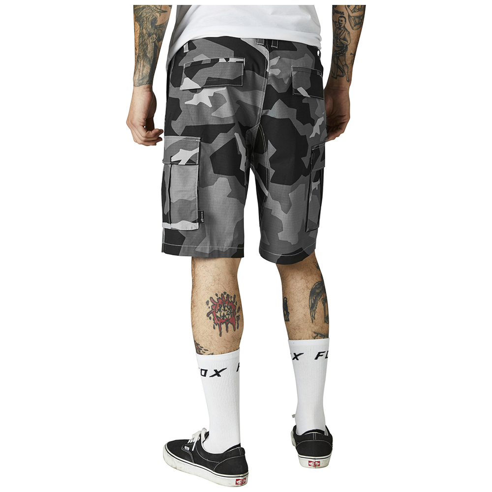 Fox Slambozo 2.0 Camo Shorts Black Camo - Image 2