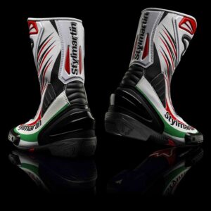 DREAM RS YOUTH ROAD RACE BOOT WHITE/GREEN/RED 37 - Image 2