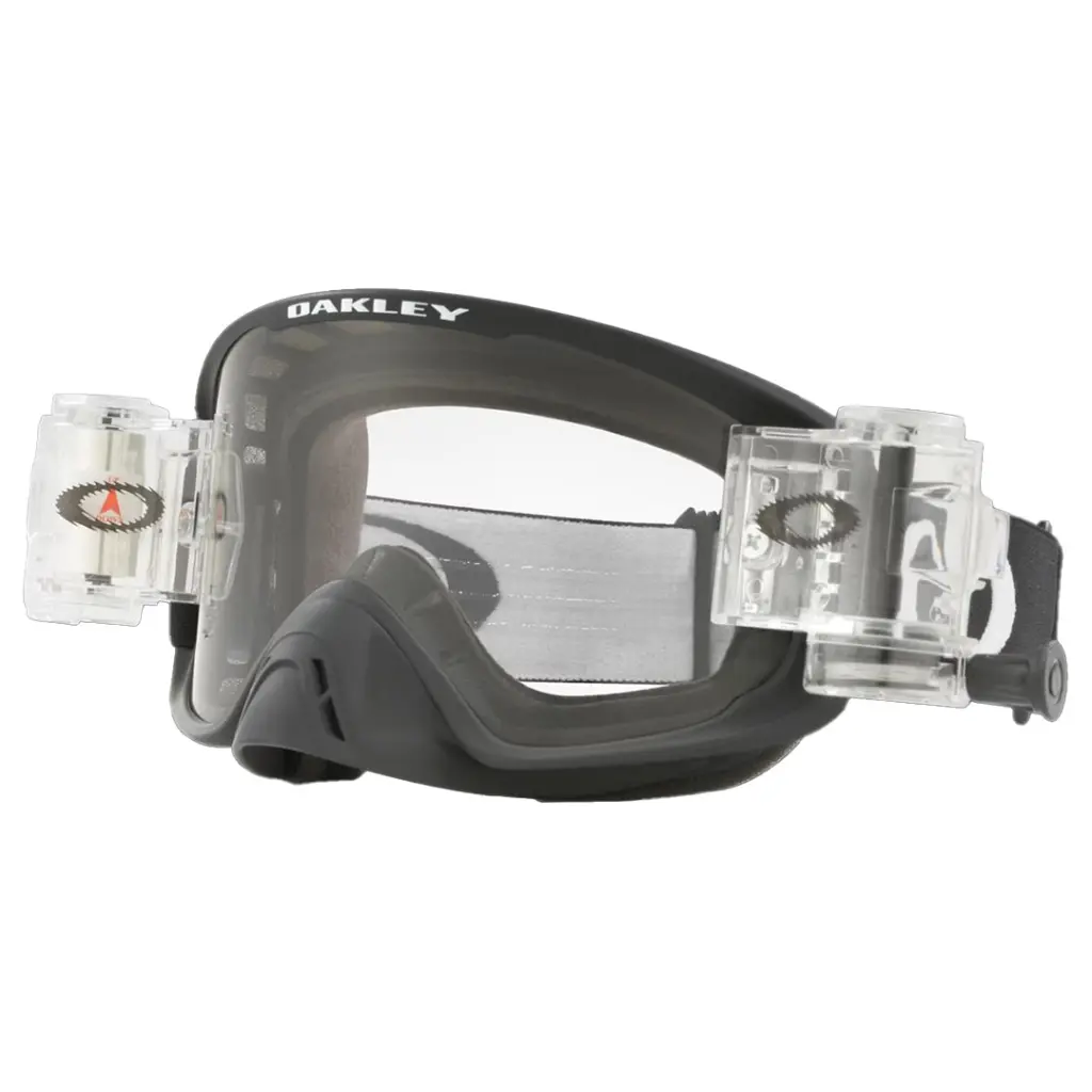 Oakley O-Frame 2.0 Pro MX Goggle Matte Black w/ Clear RollOff