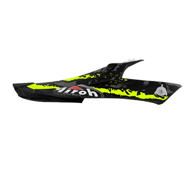 *Peak Only Carnage Yellow Matt Terminator Helmet MX Airoh [A]