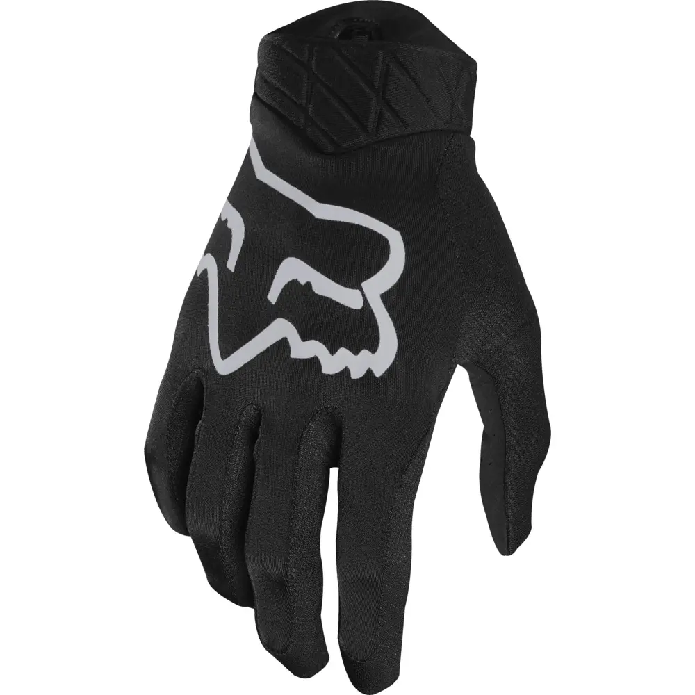 Motocross Gloves Fox Flexair Black
