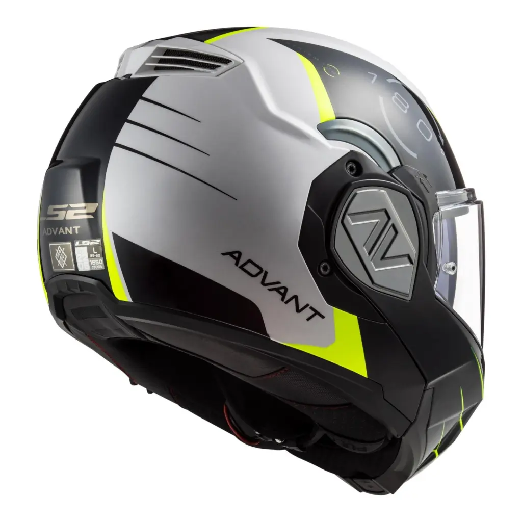 LS2 FF906 Advant Codex Flip Front Helmet White / Black