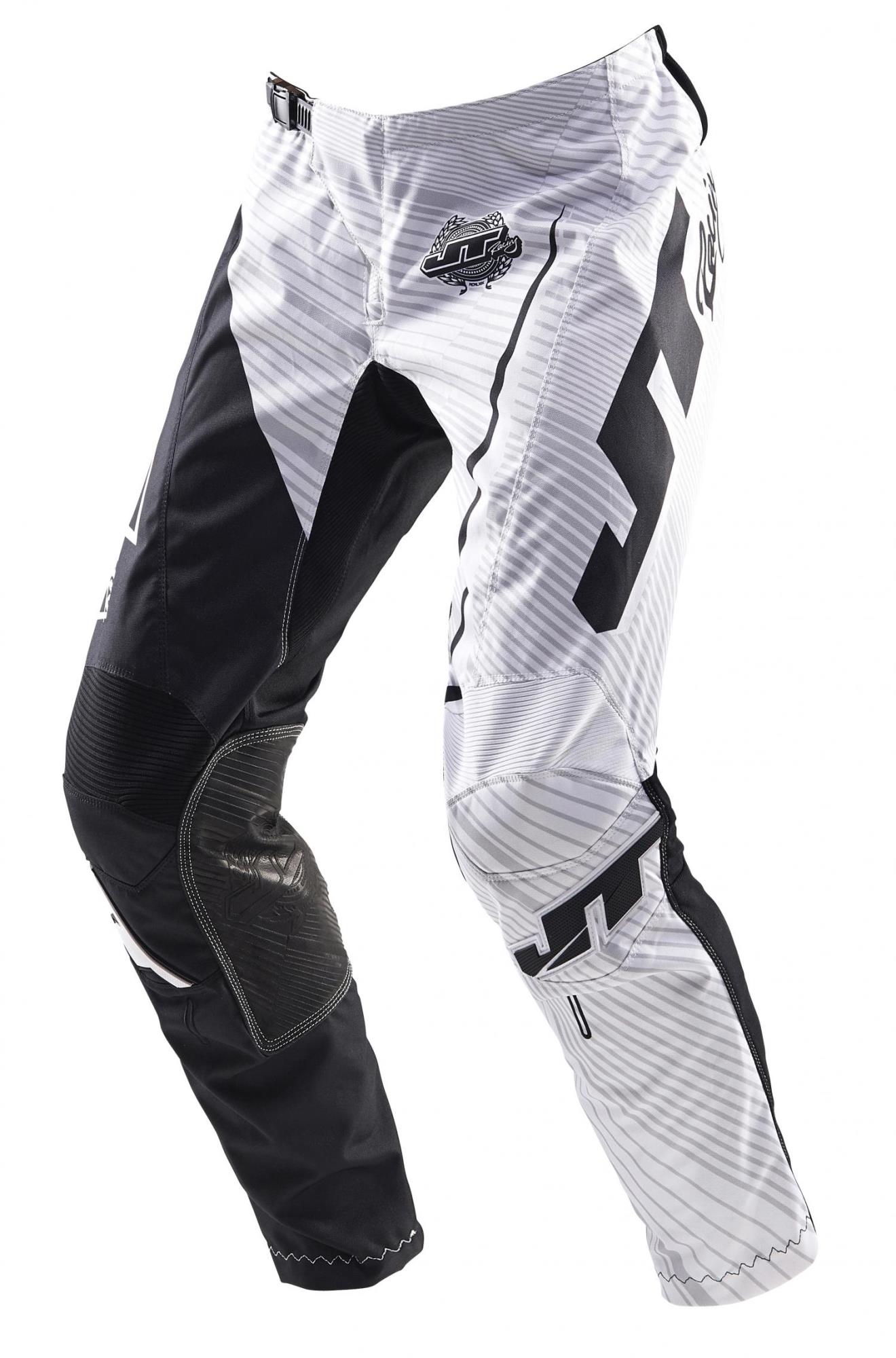 Motocross Pants JT Racing 2014 Flex Black/White - Image 1