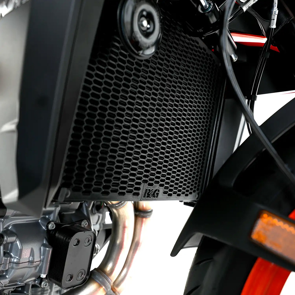 PRO Radiator Guard for KTM 990 Duke 24- Black R&G - Image 1