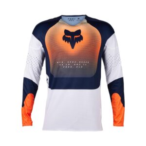 Fox 360 Revise Motocross Jersey Navy/Orange - Image 2