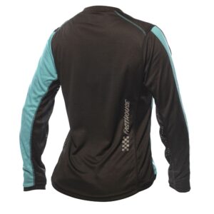 Fasthouse Classic Mercury Long Sleeved Jersey Ladies Black/Teal - Image 2