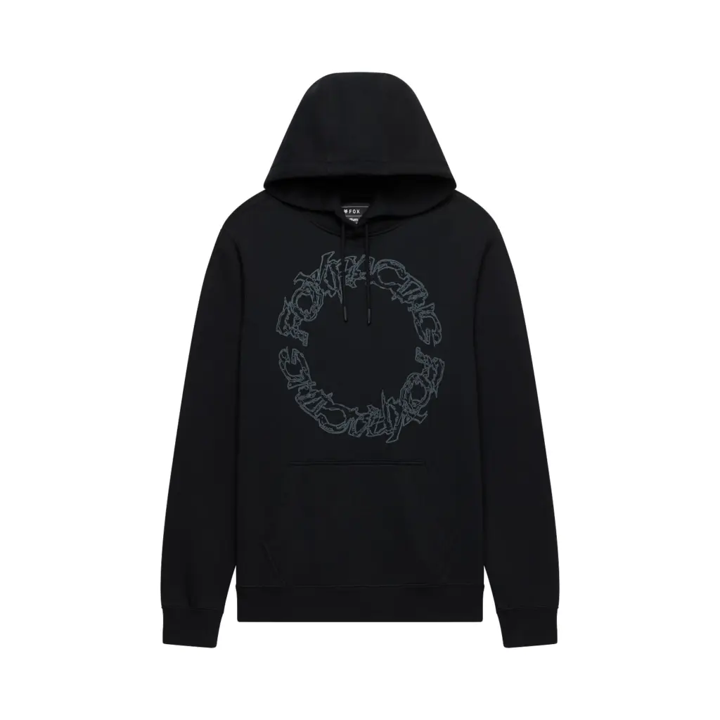 Fox Slowburn Fleece Pullover Hoodie Black