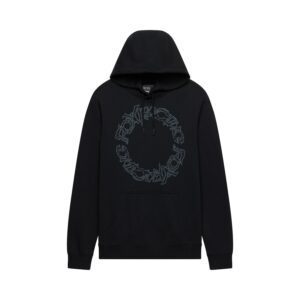 Fox Slowburn Fleece Pullover Hoodie Black - Image 1