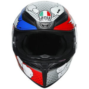 AGV K1 Road Helmet Bang Matte Italy/Blue - Image 2