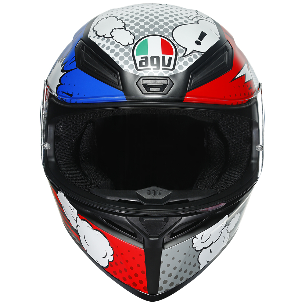 AGV K1 Road Helmet Bang Matte Italy/Blue - Image 2