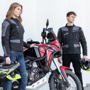 STELVIO LADY LIGHT JACKET GREY/BLACK MEDIUM - Image 6