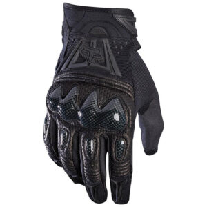 Fox Bomber Black Motocross Gloves - Image 2