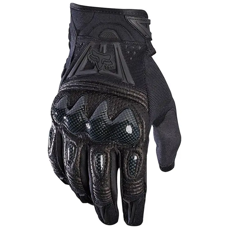 Fox Bomber Black Motocross Gloves