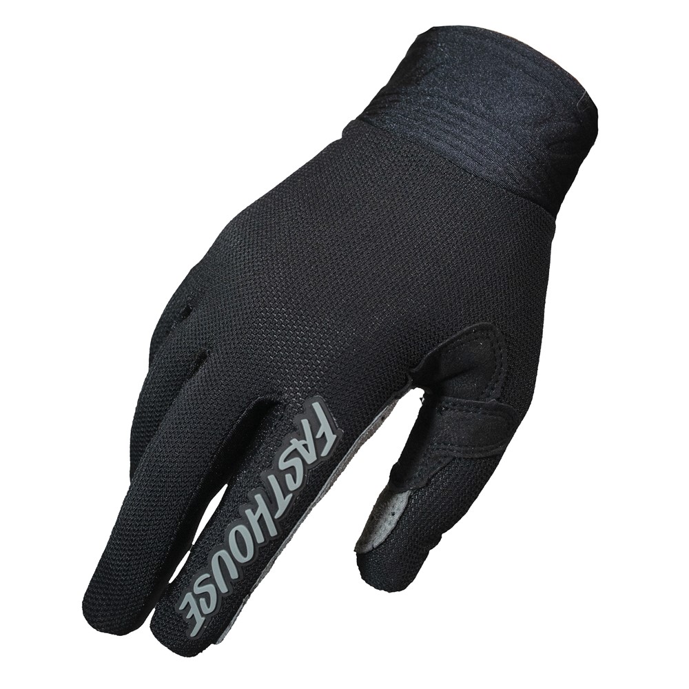 Fasthouse Blitz Motocross Gloves Black/Grey - Image 1