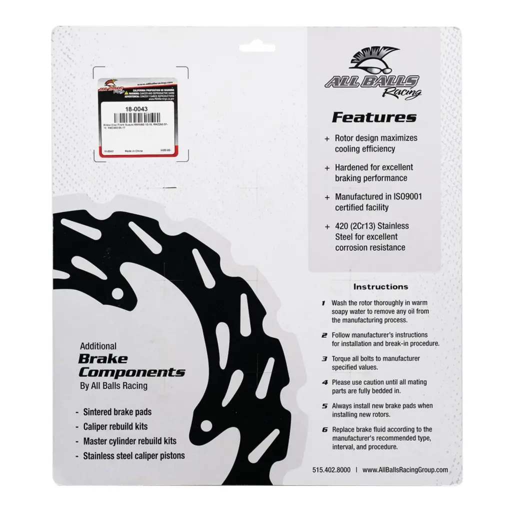 Brake Disc 18-0043