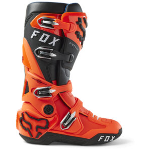 Fox Instinct Motocross Boots Flo Orange - Image 2