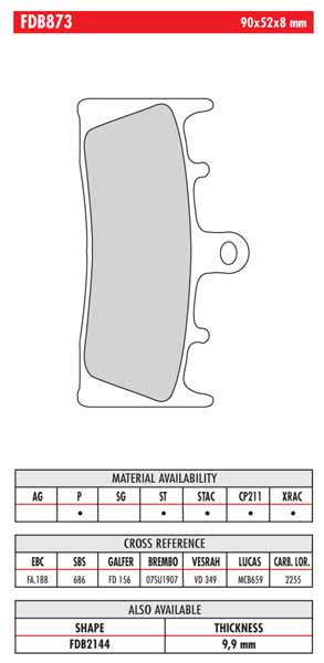 FERODO BRAKE BPADS - Image 71