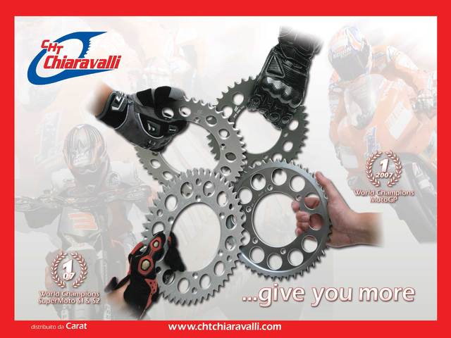 Rear Sprocket 44T 530 Steel Blank 5/8 X 3/8 - Image 1