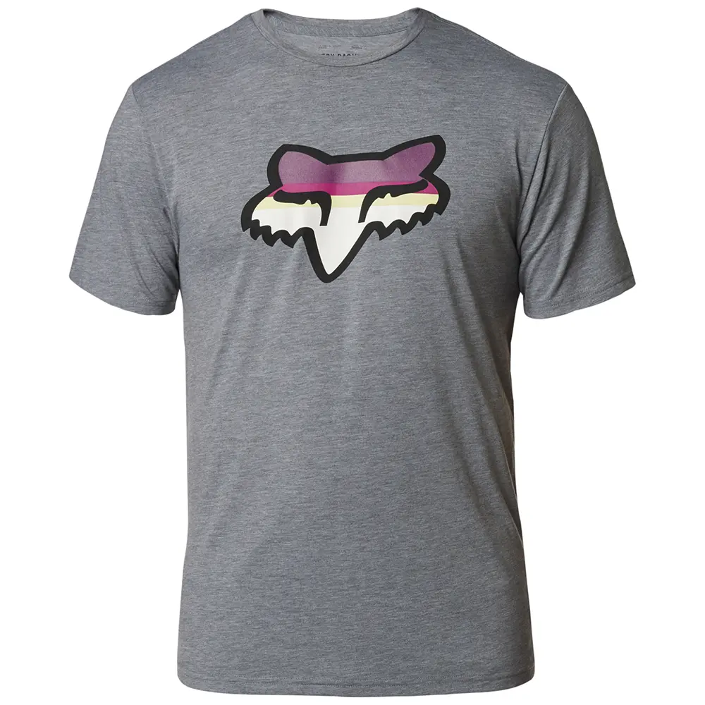 Fox Head Strike Tech Tee Heather Graphite