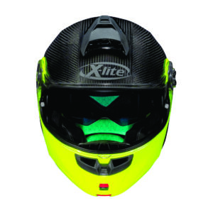 HELMET X1004 ULTRA CARBON - CARBON / FLURO YELLOW SMALL - Image 1