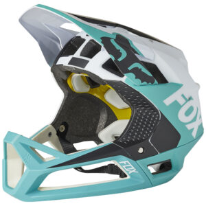Fox Proframe Blocked Teal Mountain Bike Helmet - Image 5