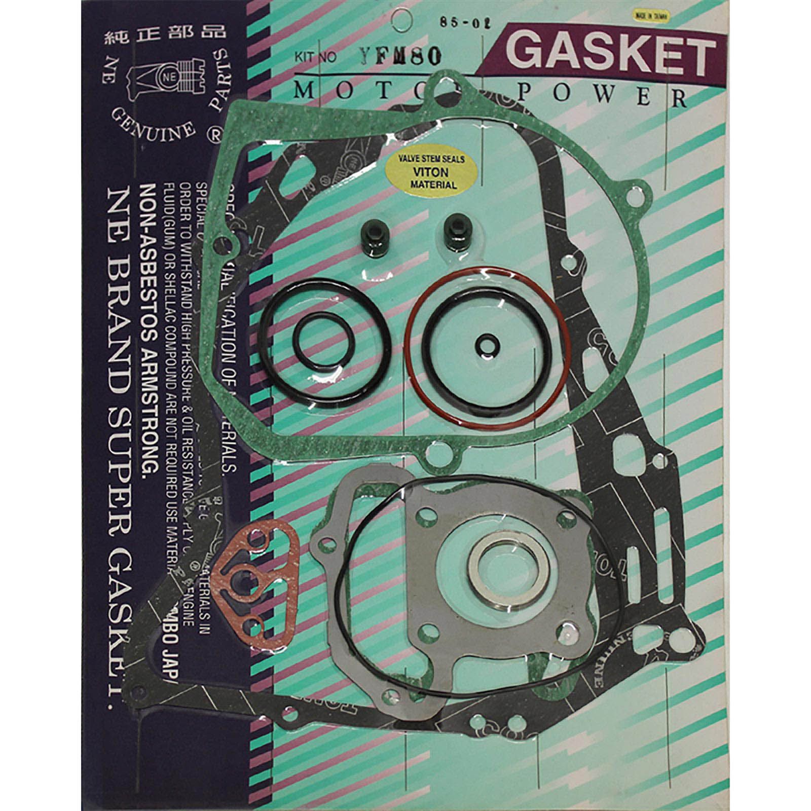 WHITES GASKET SET COMPLETE YAM YFM80 Moto4 85-88/Badgr 92-01 - Image 1