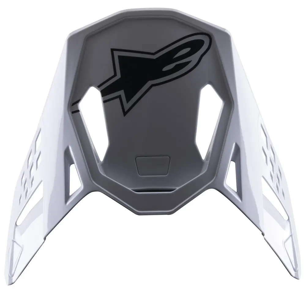 Visor S-M8 Factory Black/White/Red Fluoro