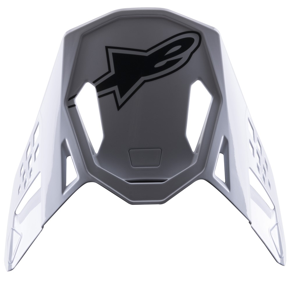 Visor S-M8 Factory Black/White/Red Fluoro - Image 1