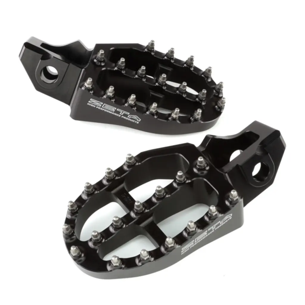 ZETA ALUMINUM FOOTPEGS KTM SX '16- BLACK