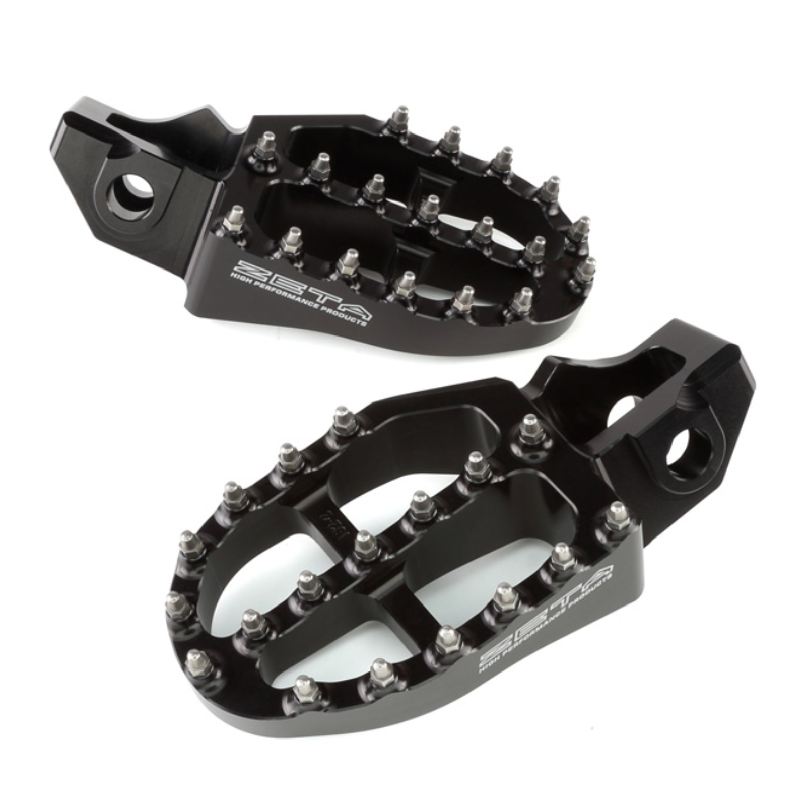 ZETA ALUMINUM FOOTPEGS KTM SX '16- BLACK - Image 1
