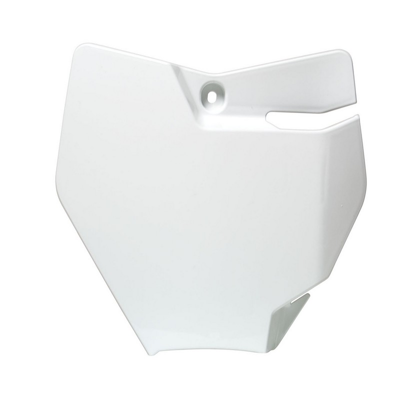 FRONT NUMBERPLATE KTM 65SX 16-21 MC65 2021 WHITE - Image 1