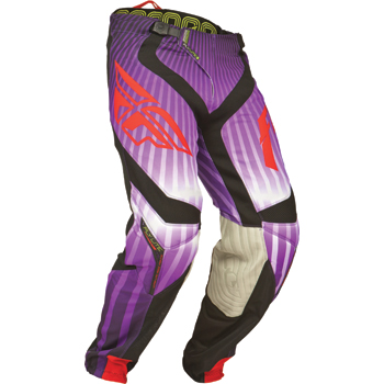 Motocross Pants Fly 2014 Youth Lite Hydrogen Red/Purple - Image 1