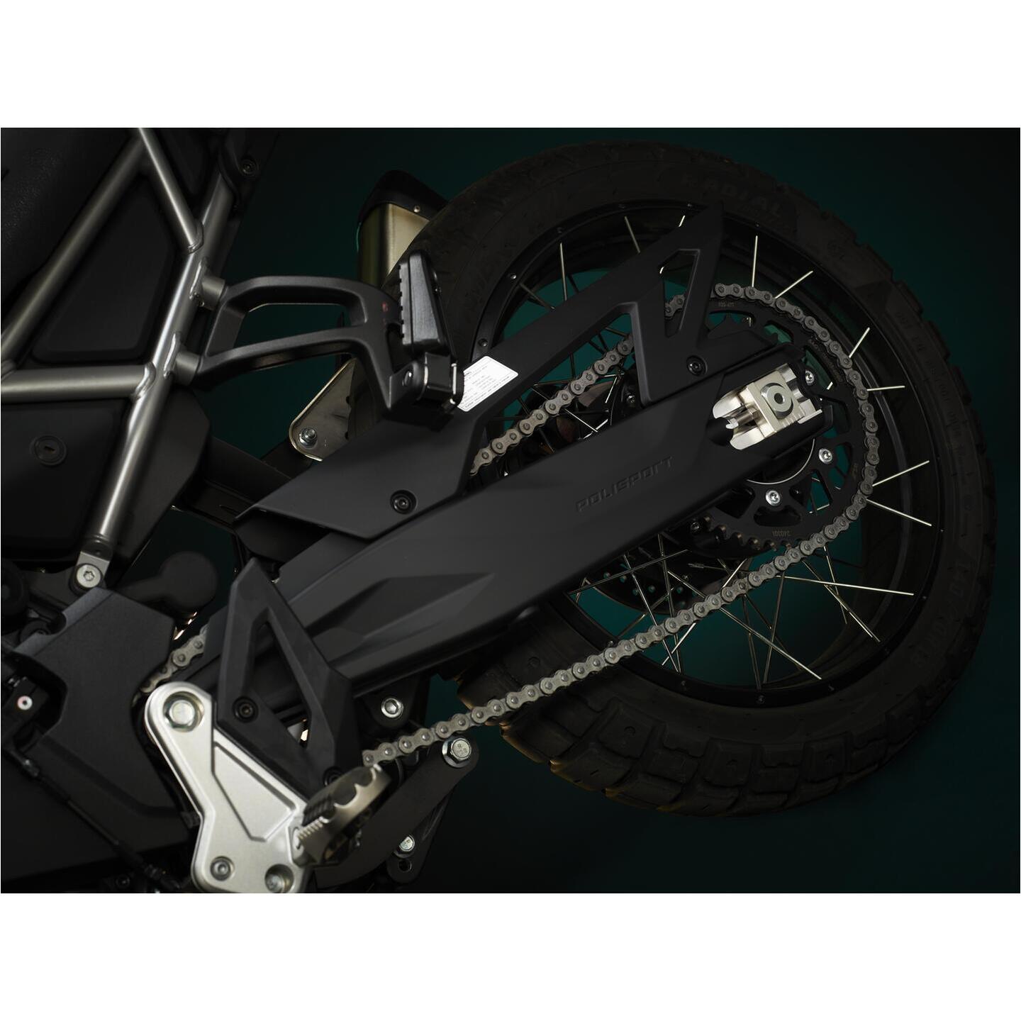 Polisport Swingarm Protector - CFMoto 450MT - Black - Image 2