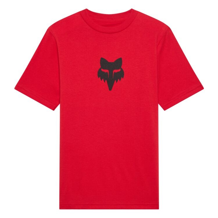 Fox Head SS Tee Youth Red - Image 1