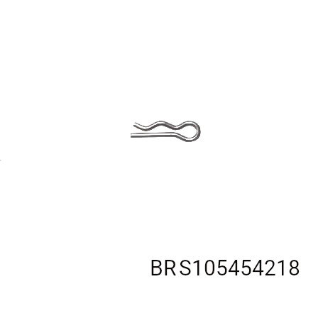 R-CLIPS FOR PAD PINS ON CALLIPERS STRAIGHT - Image 1