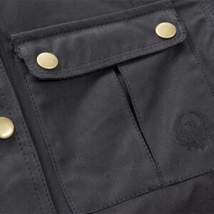 Merlin Ashley Wax Road Jacket Ladies Black - Image 3