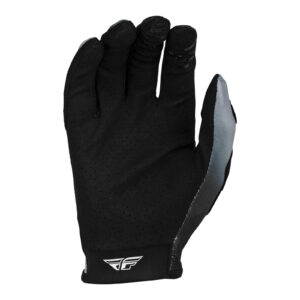 FLY Racing Lite S.E. Legacy Motocross Gloves Light Grey / Black - Image 2