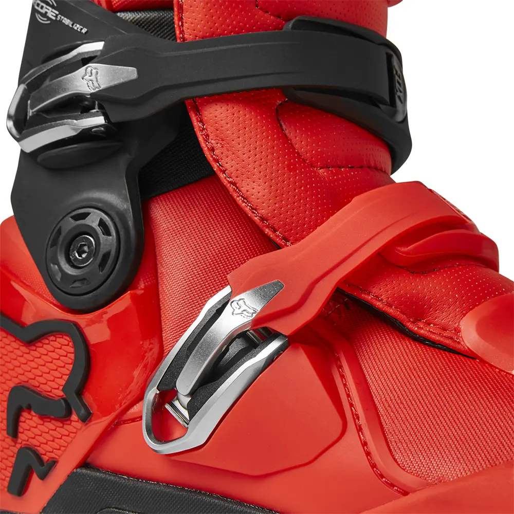 Fox Motion Motocross Boots Flo Red