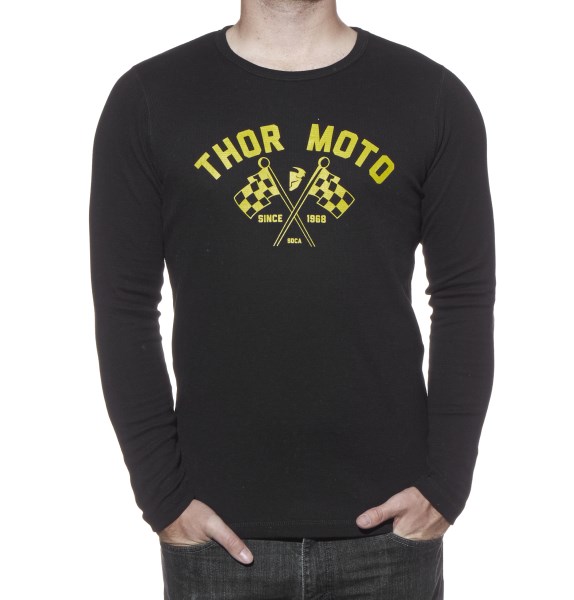 Tee Thor Finish Line Thermal Black - Image 1