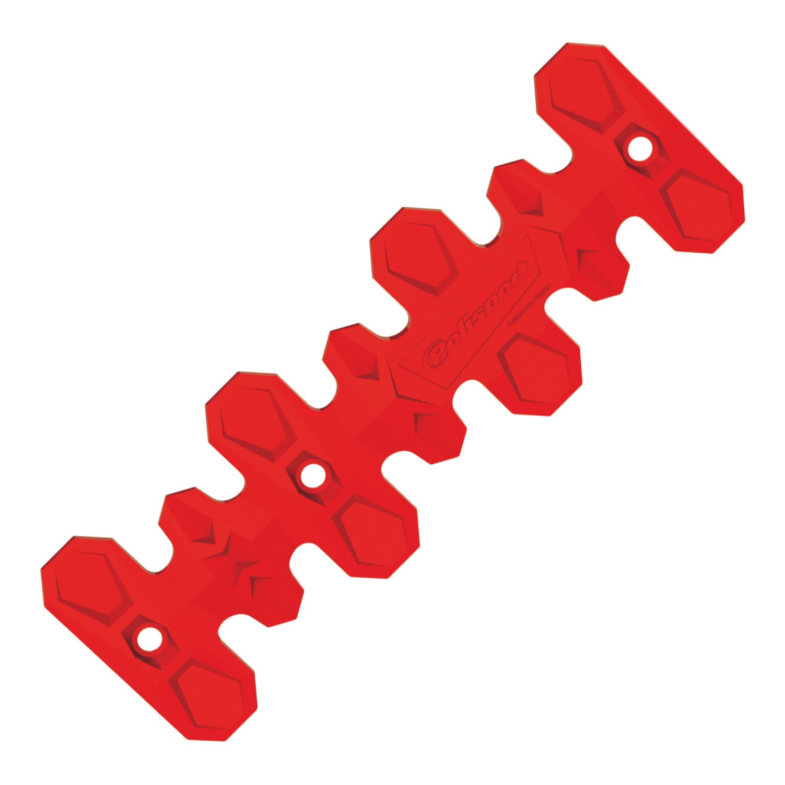 POLISPORT ARMADILLO HEAD PIPE GUARD SHORT  22cm RED - Image 1