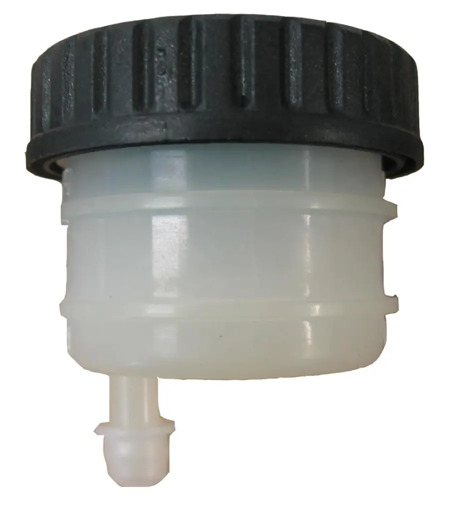 BRAKE FLUID RESERVOIR CLEAR LARGE 45ml 0 DEGREEE OUTLET