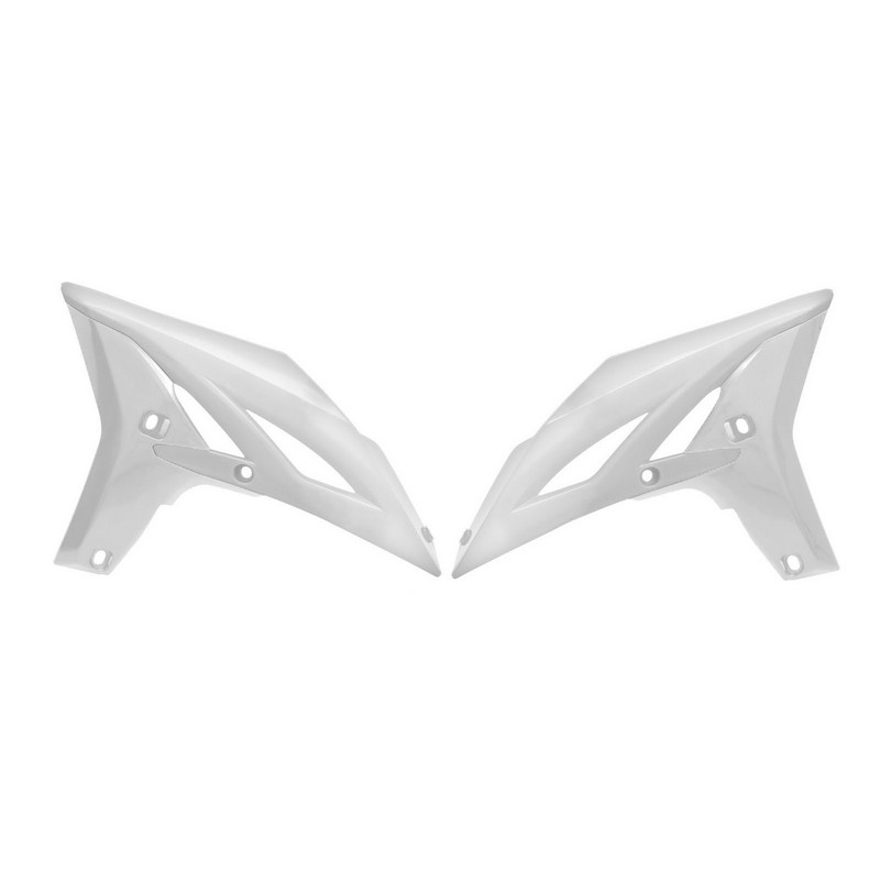RADIATOR SHROUDS RTECH YZ250F 10-13 WR450F 12-15 WHITE - Image 1