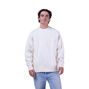 Moto-X Oversized Fleece Crew - Image 1