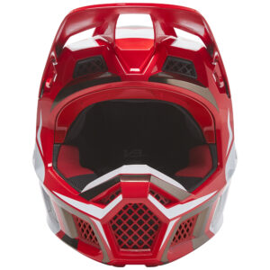 Fox V3 RS Mirer Red Motocross Helmet - Image 5